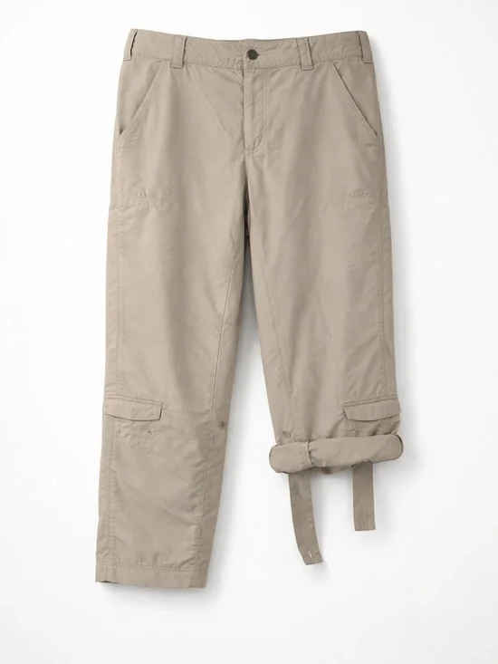 Columbia Titanium Capri- Light Hiking Outdoor Nylon Material- Packable- Size: 6 - Picture 4 of 6